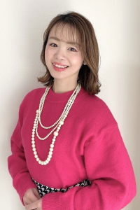 横浜・大井町にある安くて人気の美容室「ヘアメイク　ハク・スラージュ」を経営するグループ「Growup（グロウアップ）」のスタッフ「山田 愛子」